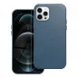 Apple iPhone 12 Pro Hülle Leather Mag Cover Elegant  MagSAFE  Indigoblau