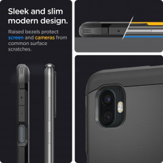 Samsung Galaxy Xcover 6 Pro 5G Hülle Spigen Armor Schwarz