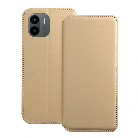 XIAOMI Redmi A1 Book Handytaschen Dual Pocket book Gold 
