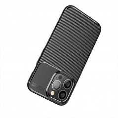 XIAOMI Redmi 9C NFC Hülle Carbon premium Elegant  Schwarz