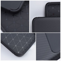XIAOMI Redmi 9C NFC Hülle Carbon premium Elegant  Schwarz