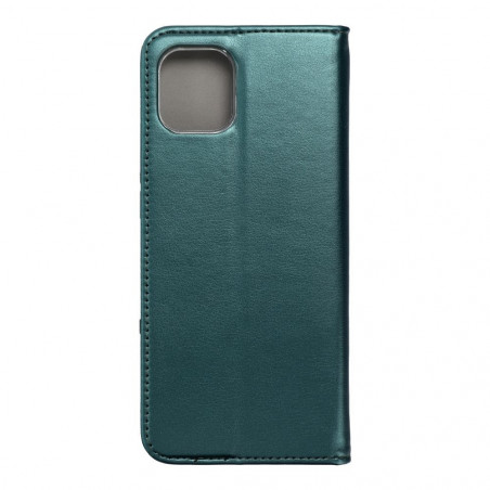Samsung Galaxy A03 Book Handytaschen Smart Magneto book Dunkelgrün