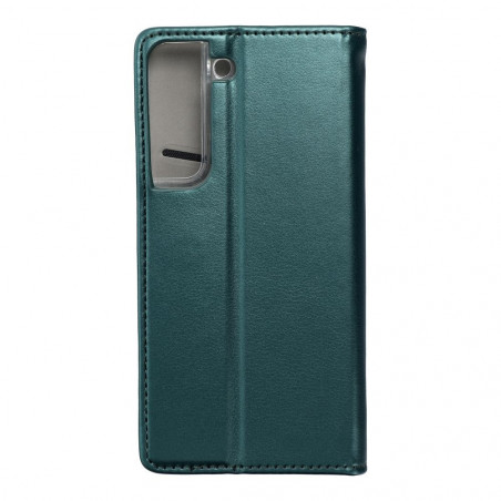 Samsung Galaxy S22 Book Handytaschen Smart Magneto book Dunkelgrün