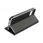 XIAOMI Redmi Note 11 Book Handytaschen LUNA Book Carbon Kohlenstoff-Faser, Elegant  Schwarz