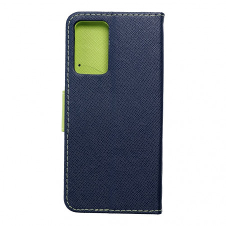Oppo Reno7 5G Book Handytaschen Fancy Book Marine / Limette