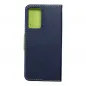 Oppo Reno7 5G Book Handytaschen Fancy Book Marine / Limette