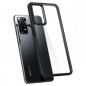 XIAOMI Redmi Note 11 Pro Hülle Spigen Ultra Hybrid Kristallklar  Matt Schwarz
