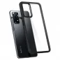 XIAOMI Redmi Note 11 Pro Hülle Spigen Ultra Hybrid Kristallklar  Matt Schwarz