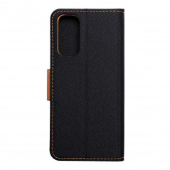 XIAOMI Redmi Note 11S Book Handytaschen CANVAS Book Schwarz 