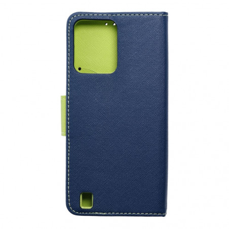 realme C31 Book Handytaschen Fancy Book Marine / Limette