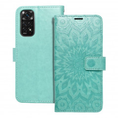 XIAOMI Redmi Note 11S Book Handytaschen MEZZO Book Mandala  Grün