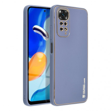 XIAOMI Redmi Note 11 Hülle Leather Blau