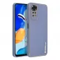 XIAOMI Redmi Note 11 Hülle Leather Blau