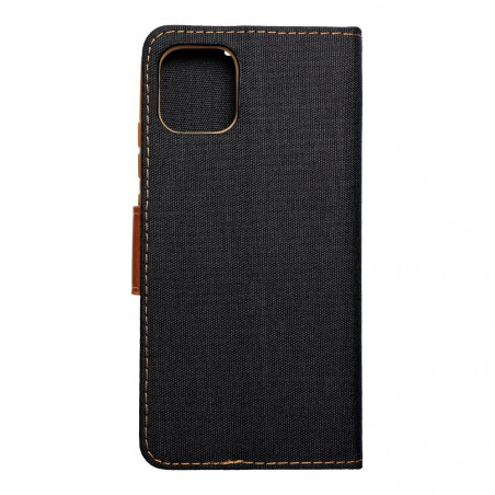 Samsung Galaxy A03 Book Handytaschen CANVAS Book Schwarz