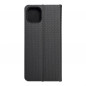 Samsung Galaxy A03 Book Handytaschen LUNA Book Carbon Kohlenstoff-Faser, Elegant  Schwarz