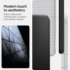 Samsung Galaxy A33 Hülle Spigen  Liquid Air Matt Schwarz