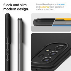 Samsung Galaxy A53 5G Hülle Spigen Thin Fit Matt Schwarz