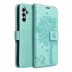 Samsung Galaxy A13 LTE Book Handytaschen MEZZO Book Baum  Grün