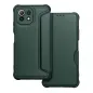 XIAOMI Mi 11 Lite 5G Book Handytaschen Razor Book Kohlenstoff-Faser, Kohlenstoffmuster  Dunkelgrün