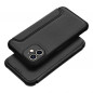 Apple iPhone 12 Book Handytaschen Razor Book Kohlenstoff-Faser, Kohlenstoffmuster  Schwarz