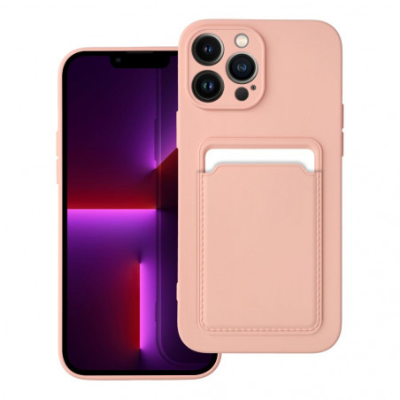 Apple iPhone 13 Pro Max Hülle Card Rosa