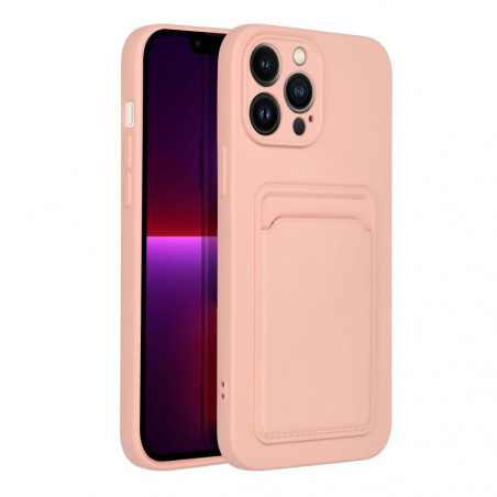 Apple iPhone 13 Pro Max Hülle Card Rosa