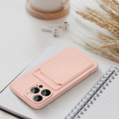 Apple iPhone 13 Pro Max Hülle Card Rosa