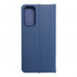 XIAOMI Redmi Note 11 Book Handytaschen LUNA Book Carbon Kohlenstoff-Faser, Elegant  Blau