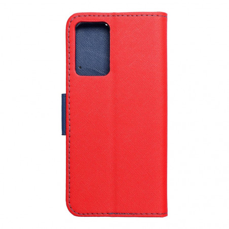 Oppo Reno7 5G Book Handytaschen Fancy Book Rot / Marine