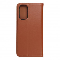 XIAOMI Redmi Note 11S Book Handytaschen Leather case SMART PRO Elegant  Braun