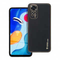 XIAOMI Redmi Note 11 Hülle Leather Schwarz