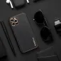 XIAOMI Redmi Note 11 Hülle Leather Schwarz