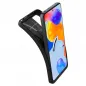 XIAOMI Redmi Note 11 Pro Hülle Spigen  Liquid Air Matt Schwarz