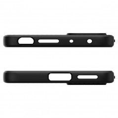 XIAOMI Redmi Note 11 Pro Hülle Spigen  Liquid Air Matt Schwarz