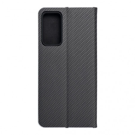 XIAOMI Redmi Note 11 Pro Book Handytaschen LUNA Book Carbon Kohlenstoff-Faser, Elegant  Schwarz