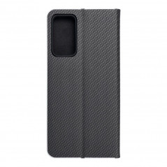 XIAOMI Redmi Note 11 Pro 5G Book Handytaschen LUNA Book Carbon Kohlenstoff-Faser, Elegant  Schwarz