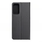 XIAOMI Redmi Note 11 Pro 5G Book Handytaschen LUNA Book Carbon Kohlenstoff-Faser, Elegant  Schwarz
