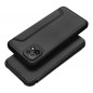 Samsung Galaxy A03 Book Handytaschen Razor Book Kohlenstoff-Faser, Kohlenstoffmuster  Schwarz