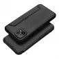 Samsung Galaxy A03 Book Handytaschen Razor Book Kohlenstoff-Faser, Kohlenstoffmuster  Schwarz