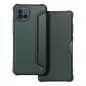 Samsung Galaxy A03 Book Handytaschen Razor Book Kohlenstoff-Faser, Kohlenstoffmuster  Dunkelgrün