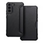 Samsung Galaxy S22 Plus Book Handytaschen Razor Book Kohlenstoff-Faser, Kohlenstoffmuster  Schwarz