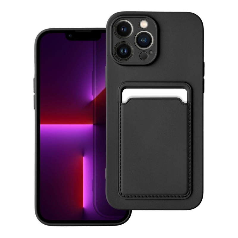 Apple iPhone 13 Pro Max Hülle Card Schwarz