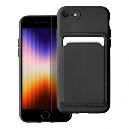 Apple iPhone 8 Hülle Card Schwarz