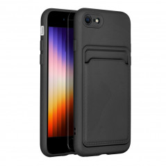 Apple iPhone 8 Hülle Card Schwarz