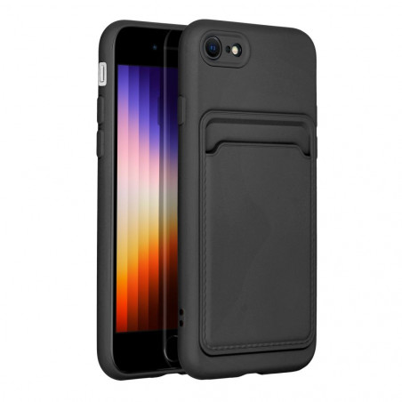 Apple iPhone 8 Hülle Card Schwarz