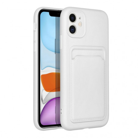 Apple iPhone 11 Hülle Card Weiß