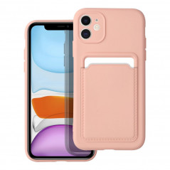 Apple iPhone 11 Hülle Card Rosa