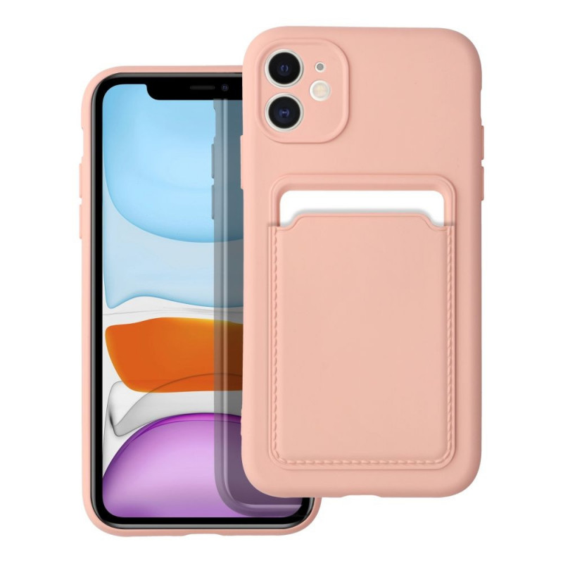Apple iPhone 11 Hülle Card Rosa