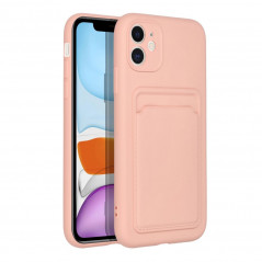 Apple iPhone 11 Hülle Card Rosa