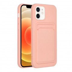 Apple iPhone 12 Hülle Card Rosa